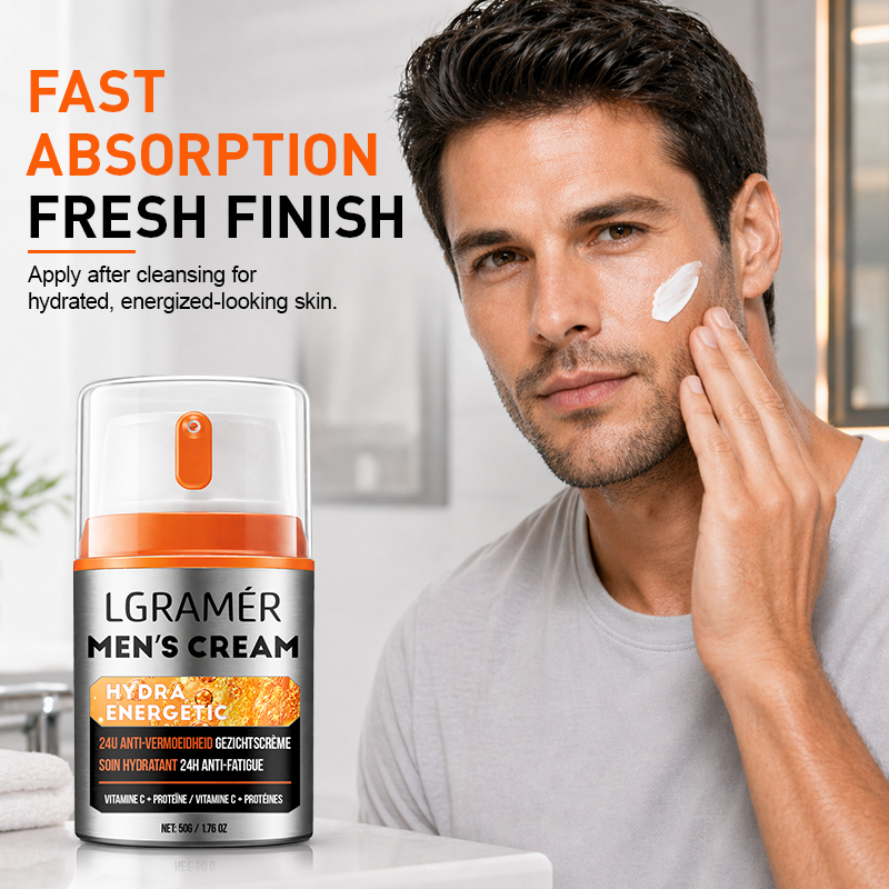 Men's Facial Cream Hydra Energ - مراجعة Skincare Vitamin C وسعره
