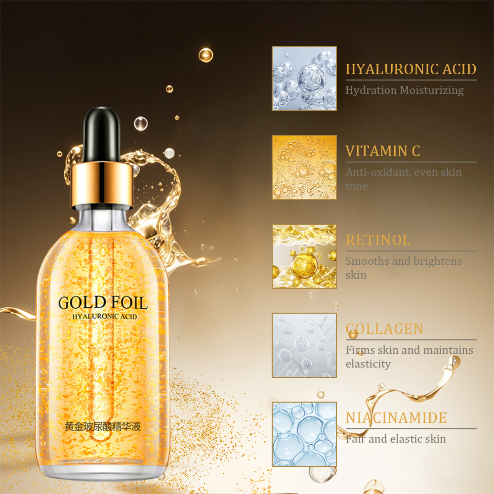 100ml 24k Gold Hyaluronic Acid - مراجعة Skincare Garnier وسعره